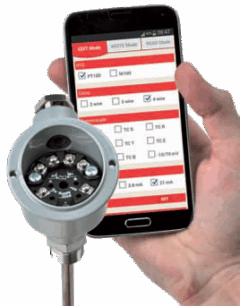 převodník teploty nfc